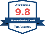 Avvo Rating 9.8 | Hunter Gordon Cavell | Top Attorney